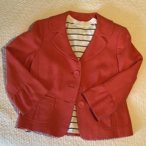 Ann Taylor Cotton Blazer Size 6